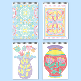 FlowArt® - Stamp-by-Shape, Mediterranean