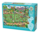 Cobble Hill Offside Antics | Family Pieces 350 puzzle