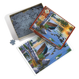Cobble Hill Morning on the Lake | Easy Handling 275 Piece puzzle