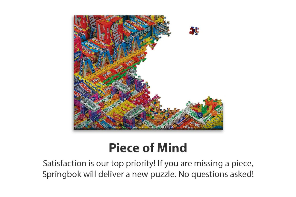 Springbok Candyscape 500 Piece Jigsaw Puzzle