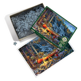 Cobble Hill Waterfall Camp | 1000 Piece Puzzle