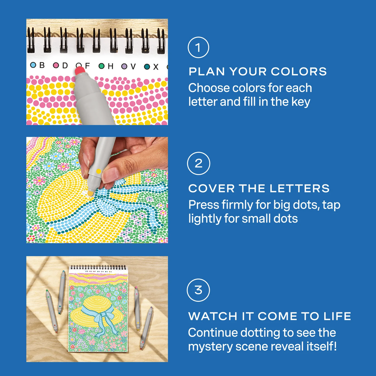 FlowArt® - Dot-By-Letter, Cozy Cottage