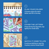FlowArt: Dot-By-Letter, Everyday Inspiration