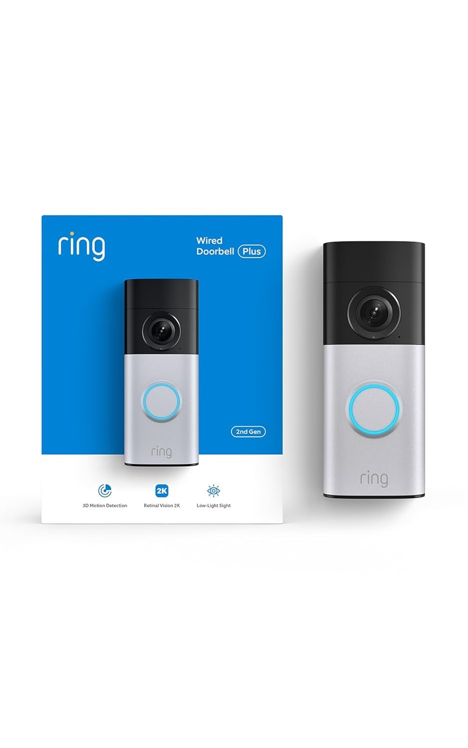 Ring Wired Doorbell Plus (2nd Gen)