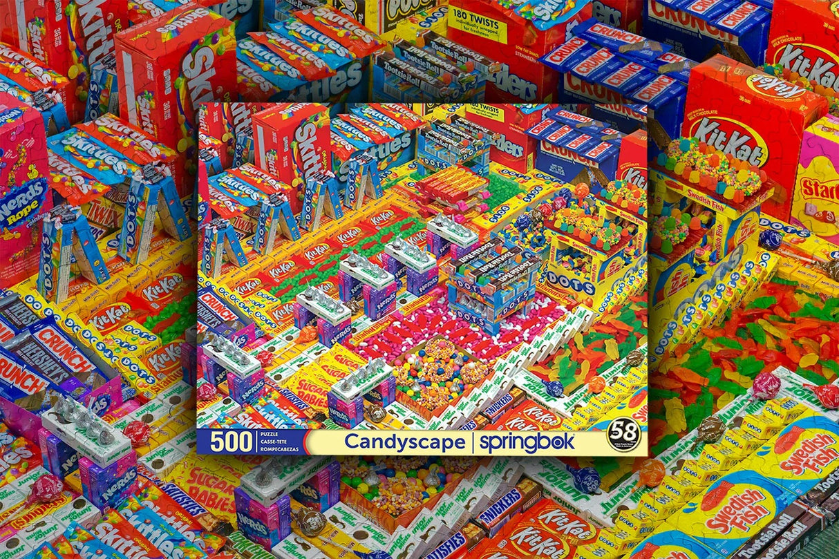 Springbok Candyscape 500 Piece Jigsaw Puzzle