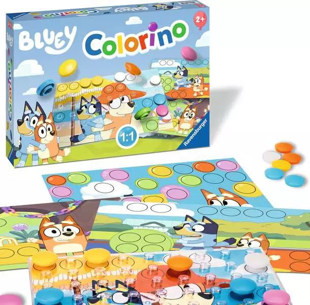 Bluey: Colorino - Multilingual - Games for kids 2 years up
