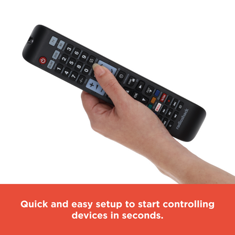 RadioShack 4-in-1 Universal Remote Control for TVs and Home Devices