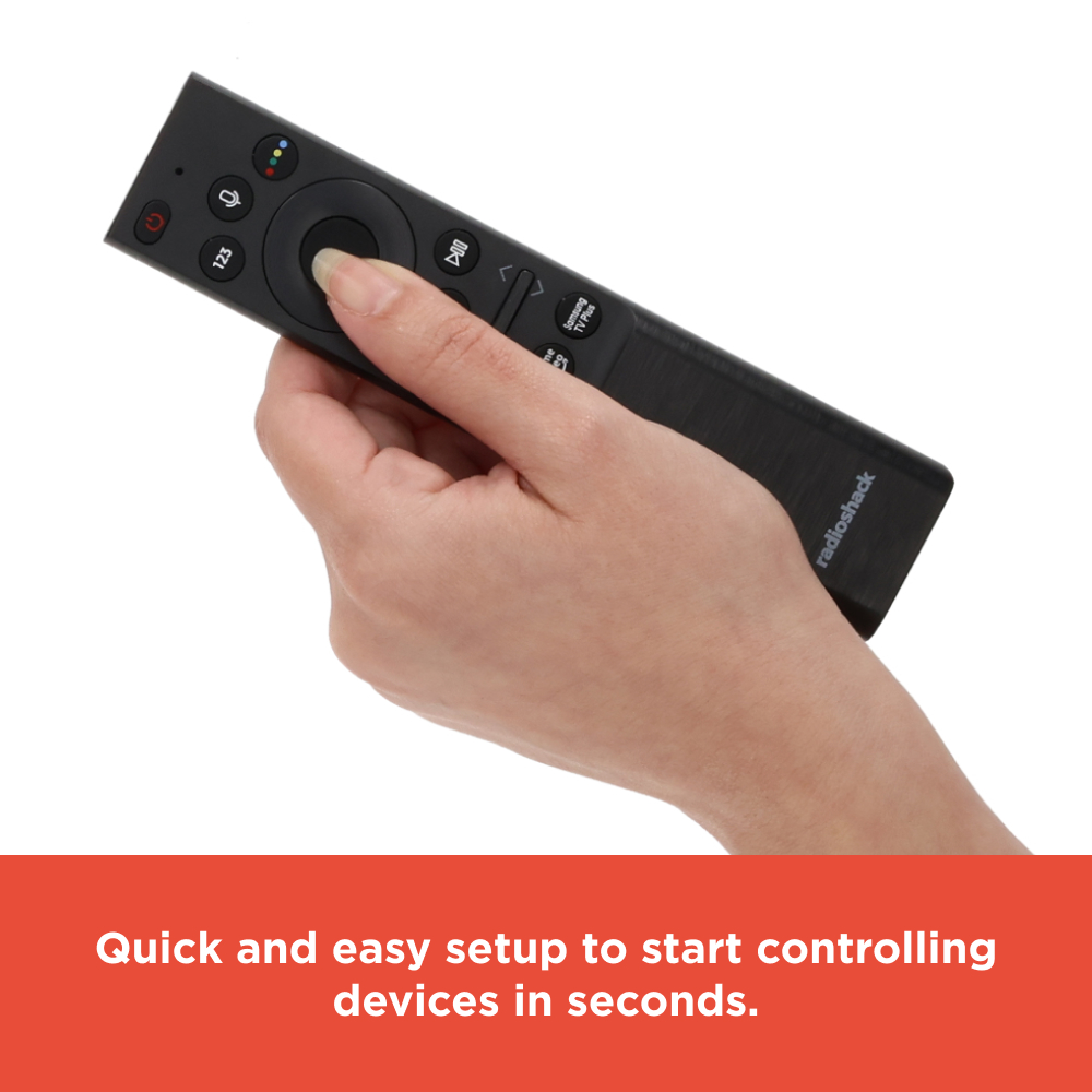 RadioShack Universal Remote Control for Samsung TVs with Voice Control