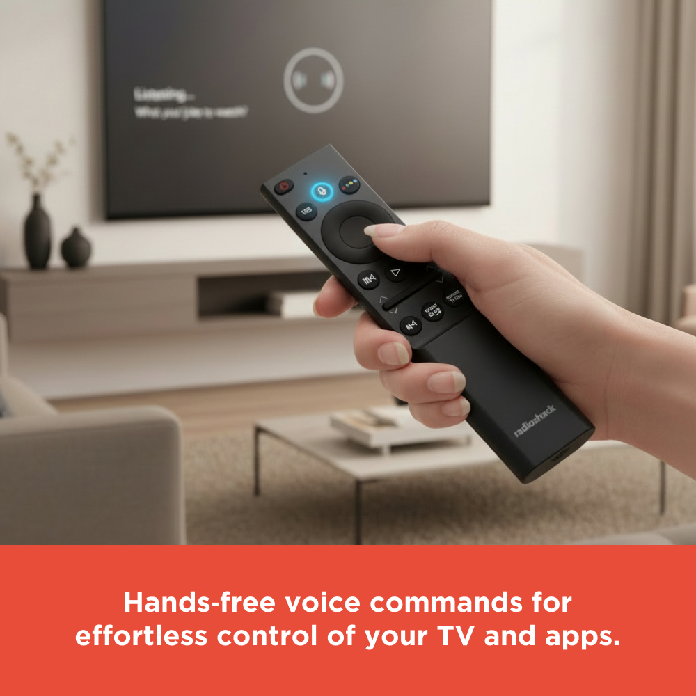 RadioShack Universal Remote Control for Samsung TVs with Voice Control