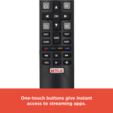 RadioShack Universal Remote Control Compatible with TCL TVs