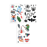 Mini Tattoo Palooza Temporary Tattoos - I Wanna Rock!