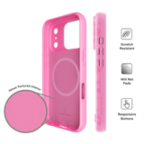 Velvet Caviar Case with MagSafe for iPhone 17 Pro - Hot Pink Leopard