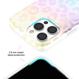 Iphone 16 Pro Max Magsafe Case - White Opal Leopard