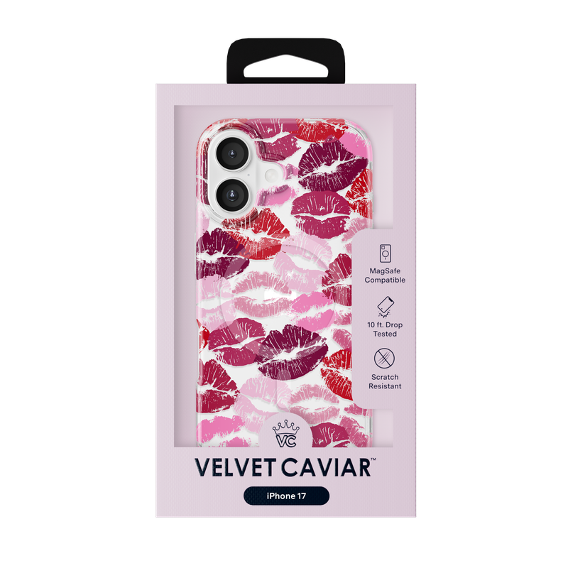 VELVET CAVIAR - MagSafe Case for Apple iPhone 17 - Kiss Me