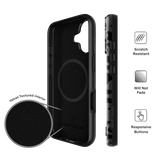 Velvet Caviar Case with MagSafe for iPhone 17 - Black Leopard