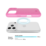 Velvet Caviar Case with MagSafe for iPhone 17 Pro - Hot Pink Leopard