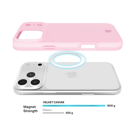 Velvet Caviar - MagSafe Case for Apple iPhone 17 Pro Max - Strawberry Milk