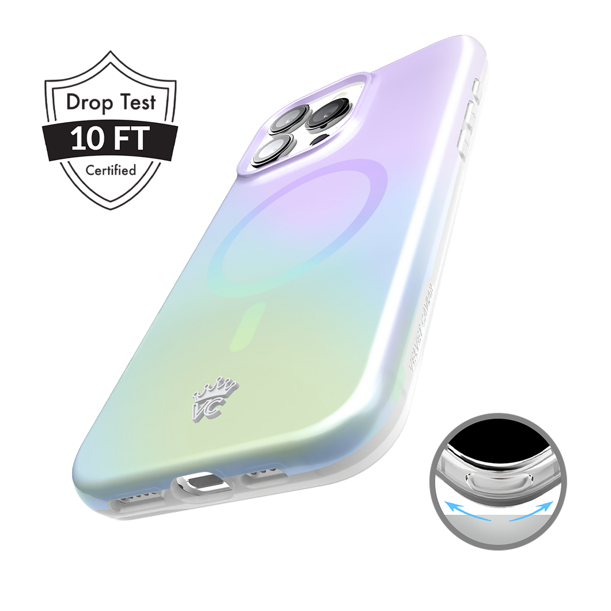 Velvet Caviar - Magsafe Case For Apple Iphone 16 - White Opal
