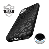 Iphone 16 Magsafe Case - Black Leopard