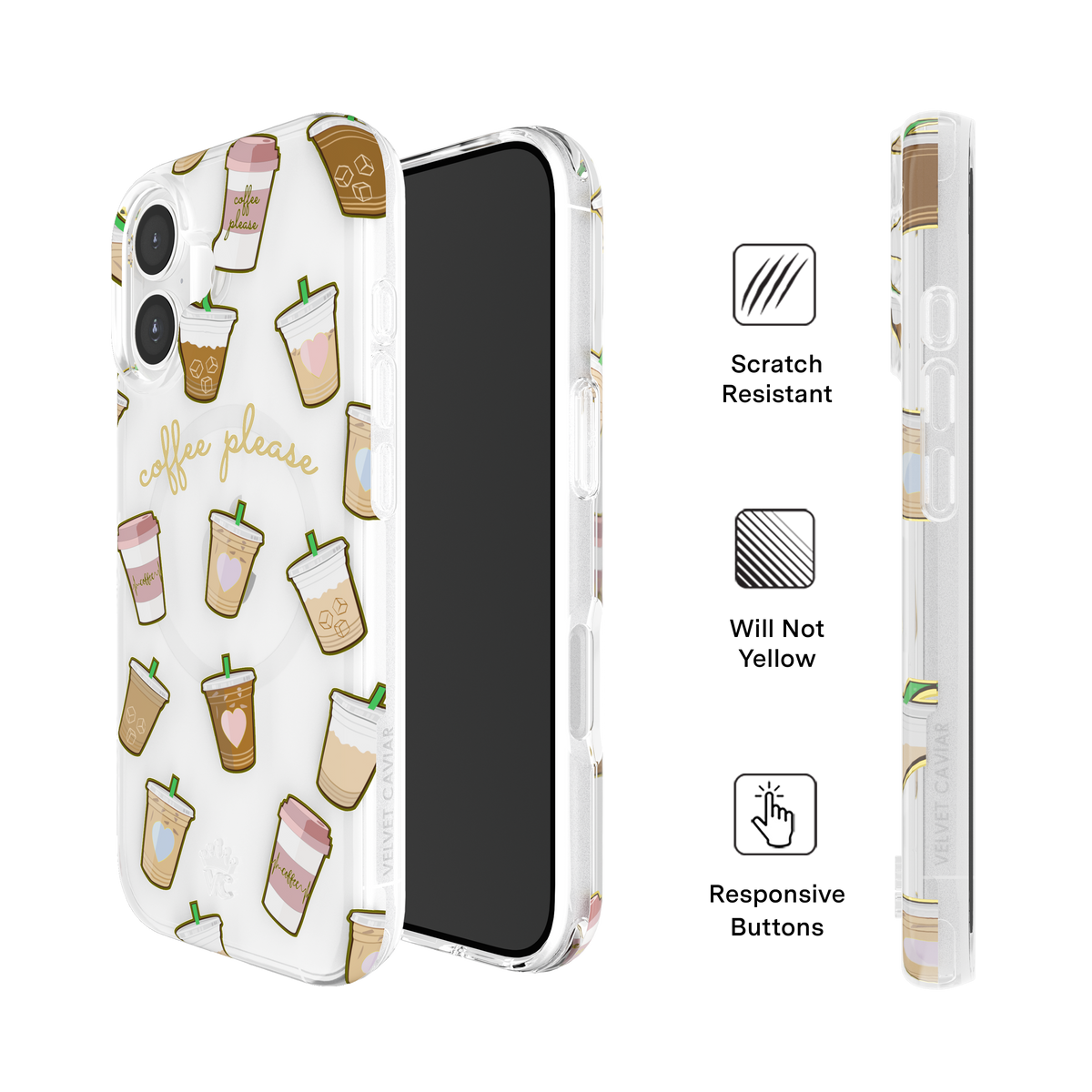 VELVET CAVIAR - MagSafe Case for Apple iPhone 17 - Coffee First