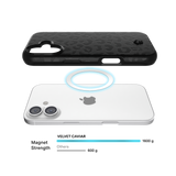Velvet Caviar Case with MagSafe for iPhone 17 - Black Leopard