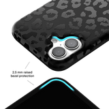Iphone 16 Magsafe Case - Black Leopard