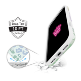 Iphone 17 Pro Max Magsafe Case - White Opal Leopard