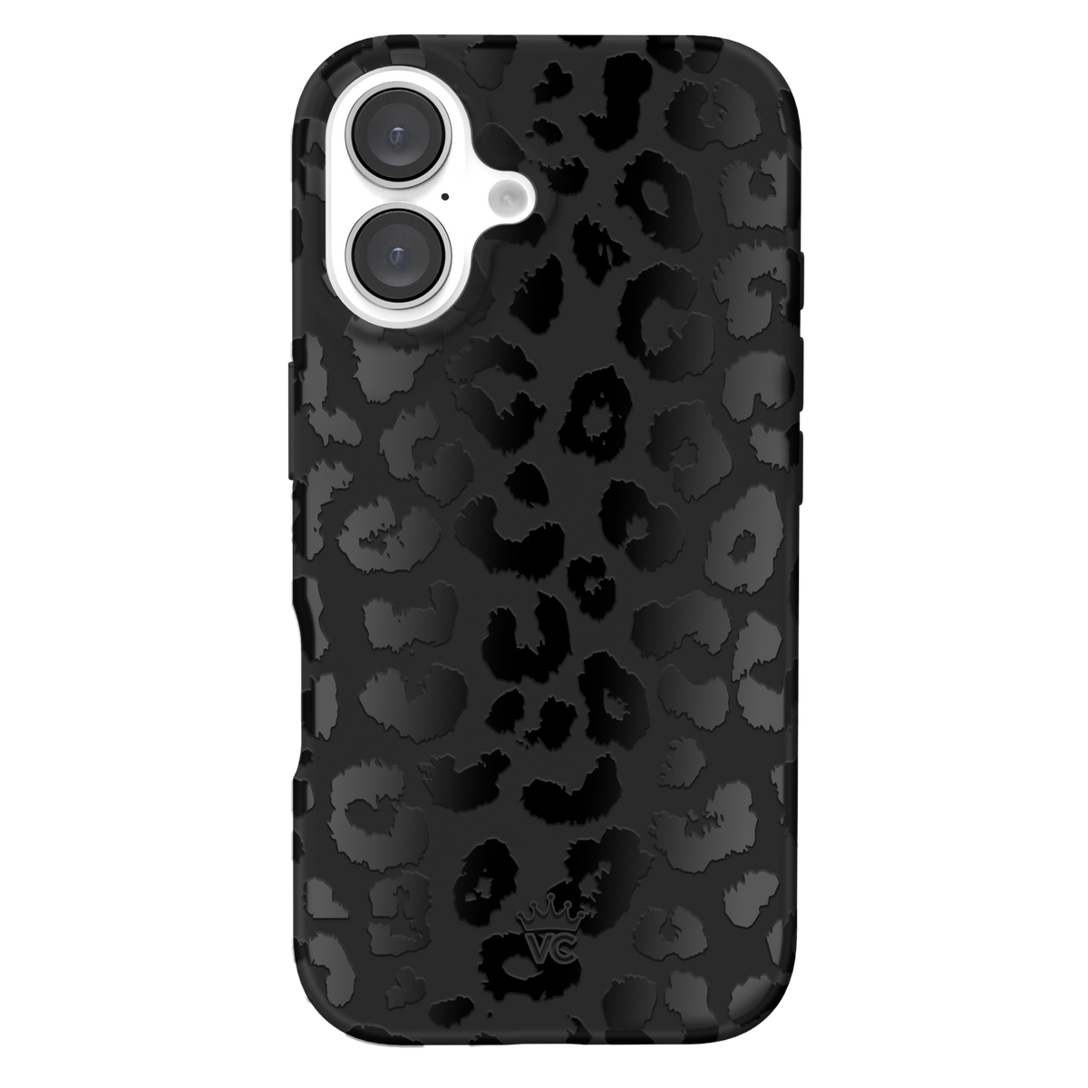 Iphone 16 Magsafe Case - Black Leopard