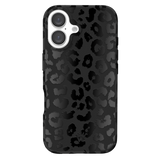 Iphone 16 Magsafe Case - Black Leopard