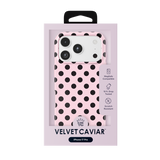 VELVET CAVIAR - MagSafe Case for Apple iPhone 17 Pro - Princess Pink Polka Dot