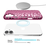 VELVET CAVIAR Apple iPhone 16 MagSafe Case - Pink Ruby Leopard