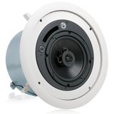 AtlasIED 6" Coaxial In-Ceiling Speakers with 32-Watt 70/100V Transformer and Ported Enclosure