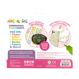 Dot-a-Lot 3D Dimensional Craft Paint - Pearlescent - Set of 8
