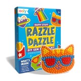 Razzle Dazzle Mini DIY Gem Sticker Kit - Happy Stuff - 8 Stickers