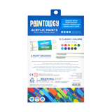 Paintology Acrylic Paint Set - Classic Colors - Set of 12