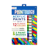 Paintology Acrylic Paint Set - Classic Colors - Set of 12