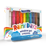 Rainy Dayz Window Gel Crayons - Set of 10