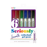 Seriously Smooth Rollerball Gel Pens - Set of 6