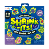 Shrink-Its! DIY Shrink Art Kit - Glow Buddies - 20 Charms