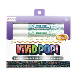 Vivid Pop! Water Based Paint Markers - Metallic - Set of 8