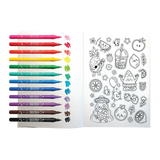 Yummy Yummy Scented Coloring Kit - Markers Stickers Coloring Book