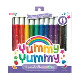 Yummy Yummy Fruit Scented Markers - Set of 12