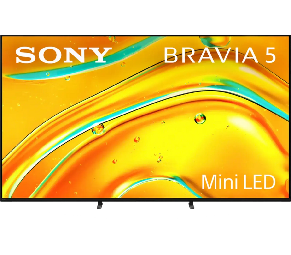 Sony 85" BRAVIA 5 4K Mini-LED TV 4 HDMI 2 USB 120hz Native eARC Smart TV Voice Control ATSC3.0 XR Contrast Booster (2025)