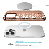 VELVET CAVIAR Apple iPhone 16 Pro Max MagSafe Case - Bronze Chrome Leopard