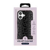 Velvet Caviar Case with MagSafe for iPhone 17 - Black Leopard