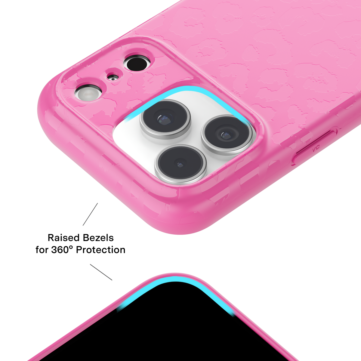 Velvet Caviar Case with MagSafe for iPhone 17 Pro - Hot Pink Leopard