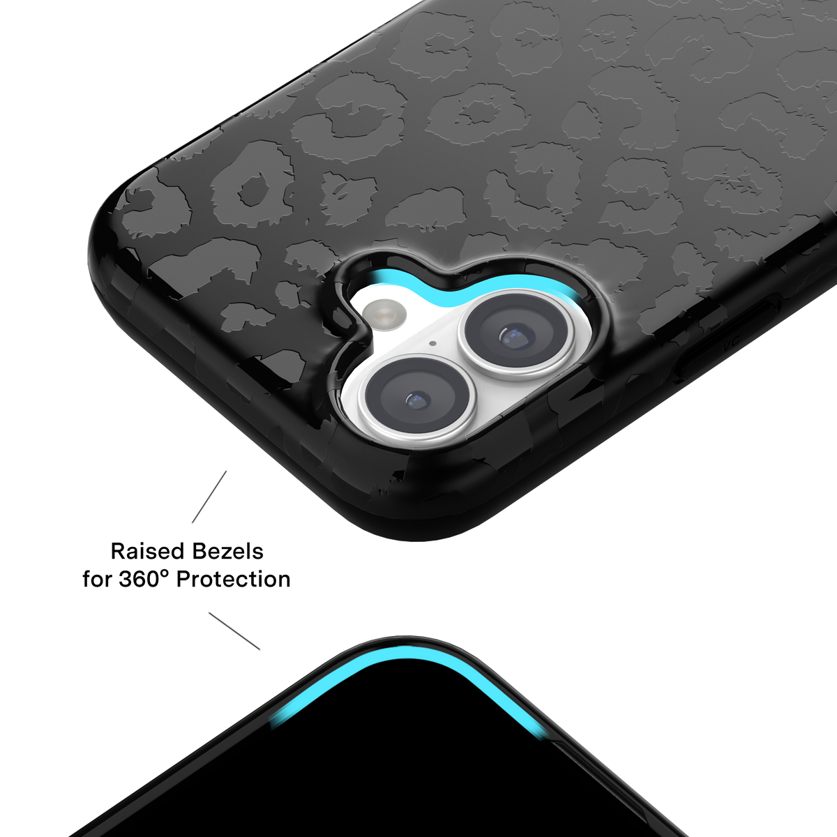 Velvet Caviar Case with MagSafe for iPhone 17 - Black Leopard