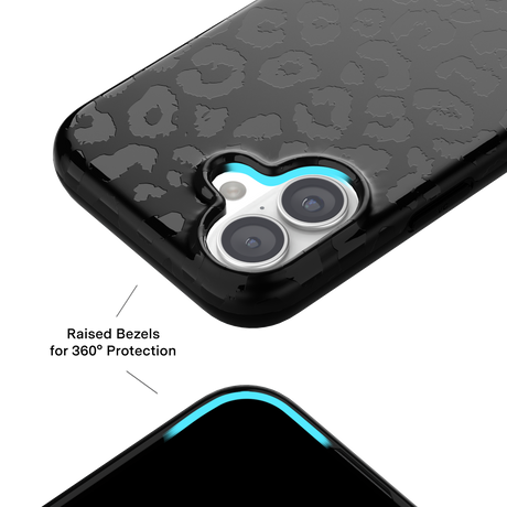 Velvet Caviar Case with MagSafe for iPhone 17 - Black Leopard