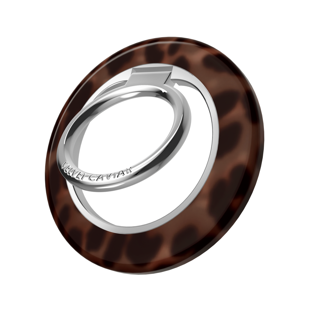 VELVET CAVIAR - MagSafe Phone Grip Ring - It Girl Leopard
