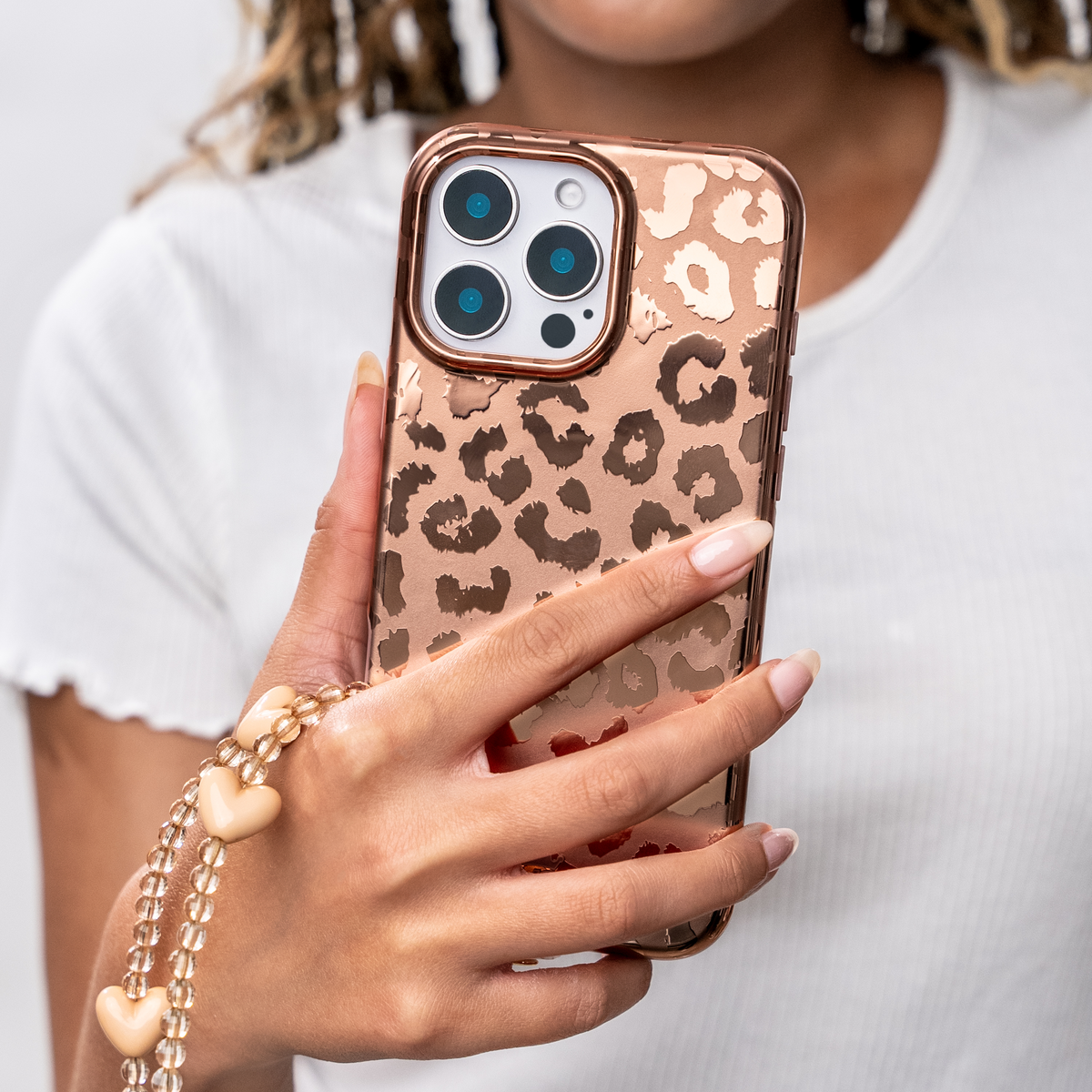 VELVET CAVIAR Apple iPhone 16 Pro Max MagSafe Case - Bronze Chrome Leopard